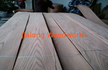 Light Brown Oak Sliced Veneer Mdf For Flooring