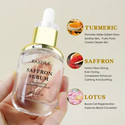 Wholesale Saffron Brightening Serum Smoothing Essence - OEM/ODM Face Serum Skin Care