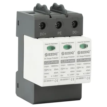 PV SPD Protection: 2P & 4P Surge Protector for Lightning Protection in PV Systems