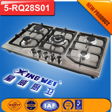 built in stainless steel gas cooker