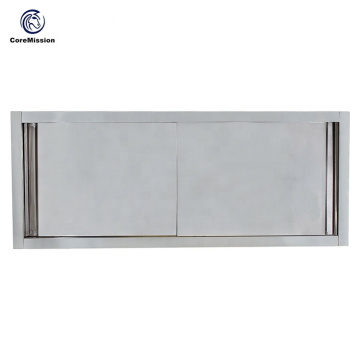 Sliding Doors 304 Commercial Kitchen Hanging Cabinet China Manufacturer