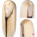 40 inch HD Brazilian Full Lace Wig, 100% Human Hair HD Blonde 613 Full Lace Wig with Hair Porê Baby