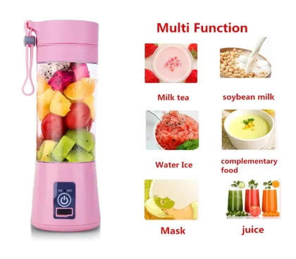 Portable USB Rechargeable Mini Blender Juicer