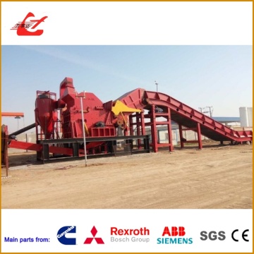 Máquina trituradora de metal industrial para reciclagem de sucata