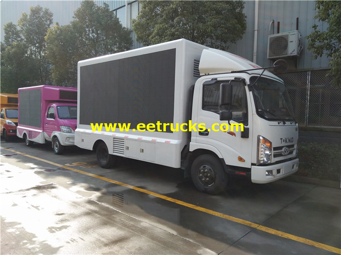 outdoor LED Display Advertising Trucks