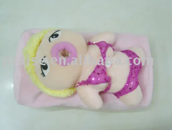 plush tissue case-plush sex woman