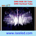 3D تأثير LED عمودي أنبوب للنادي الليلي