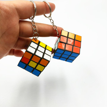 Creative 3*3cm Magic Cube Keychain: The Ultimate Educational Toy for Children