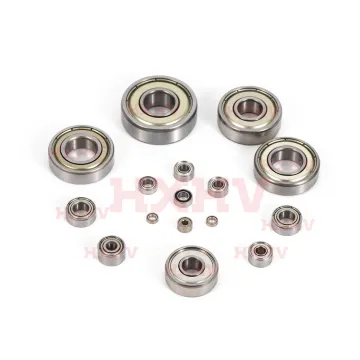 Miniature Sealed Metal Shield Deep Groove Ball Bearings R2-2RS RS 2RS RS ZZ 2Z R2-ZZ HXHV