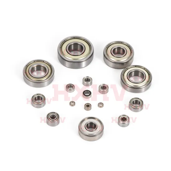 Miniature Sealed Metal Shield Deep Groove Ball Bearings R2-2RS RS 2RS RS ZZ 2Z R2-ZZ HXHV