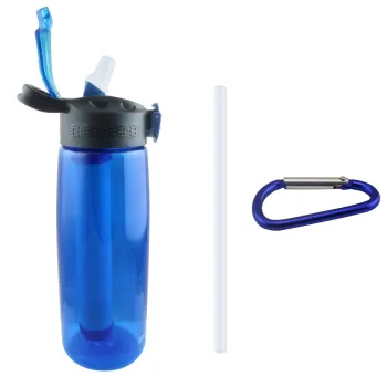 2024 New Design Portable Sports Water Bottle with Filter