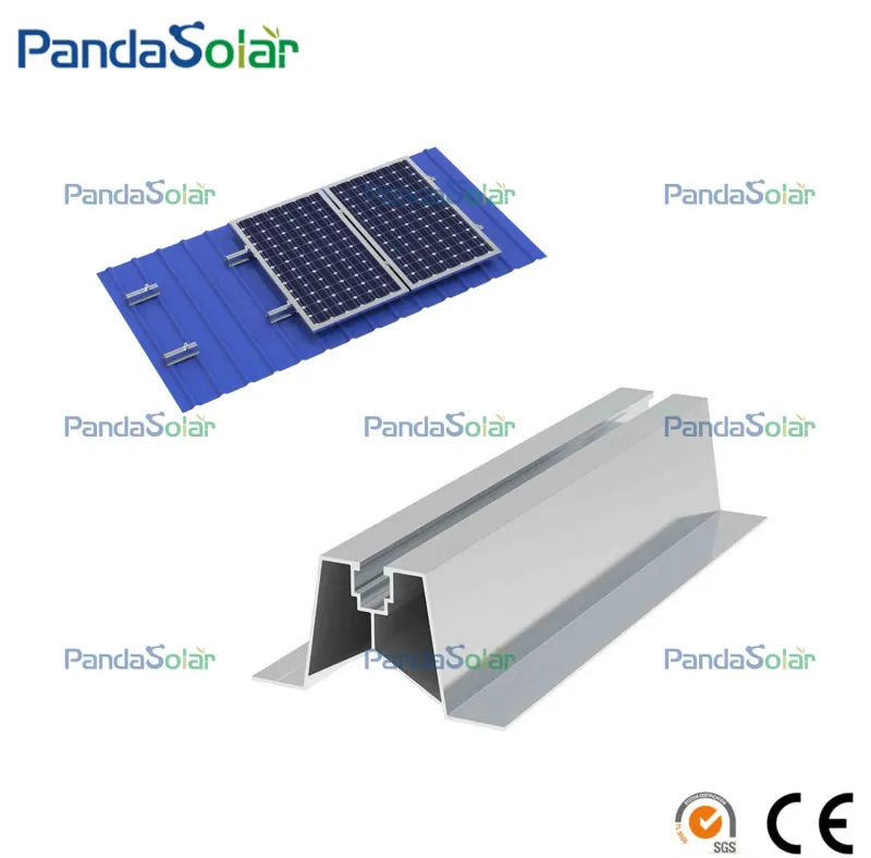 Aluminium U50b Short Rail Solar Bracket System
