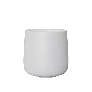 Custom Logo Double-Layered Ceramic Insulated Reusable Coffee Cup