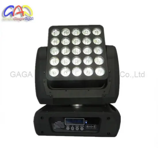 25X10W 4in1 CREE Matrix LED Moving Head Light