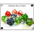 Novelty Nebulous Dice for DND Game