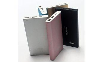 Slim External Portable USB Power Bank 10000mah With Lithium