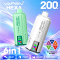 VAPEN HEXA 200K 6IN1 Puffs вейп на едро