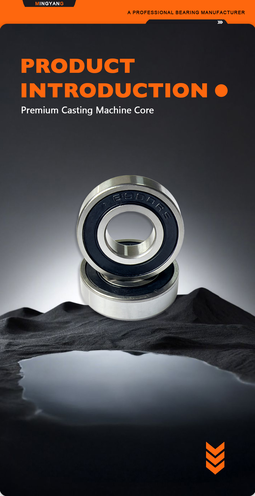 6900‑2RS Dust‑Proof Rotary Bearing X