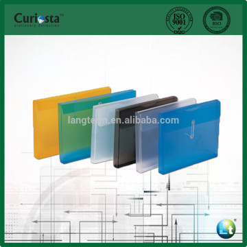 Clear PP Document Bag With String Closure