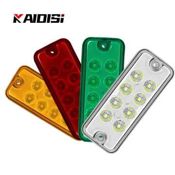 8 LED Truck Bus Turn Signal Light Indicator Trailer Rear Side Lamp