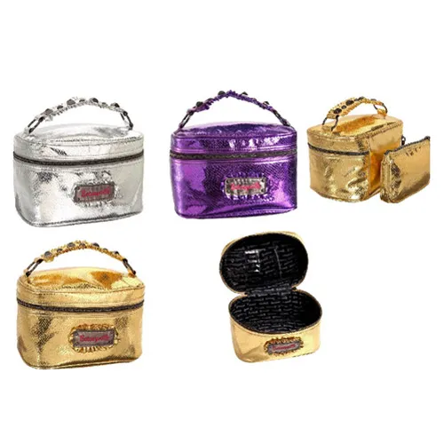 Zipper Closure Cosmetic Bags