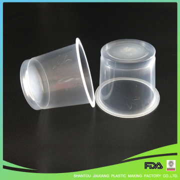 Fancy Shape Transparent Large Disposable Measuring Juice Cup