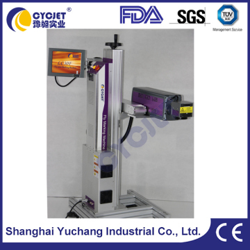 Latest Cycjet CO2 Laser Marking Machine/Fly Laser Printer/Laser Coding Machine