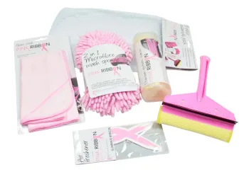 Microfiber cloth 3 piece per pack