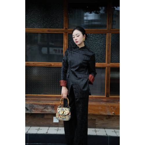 Pantalones de seda Shisanchai Silk Road Xiangyunsha