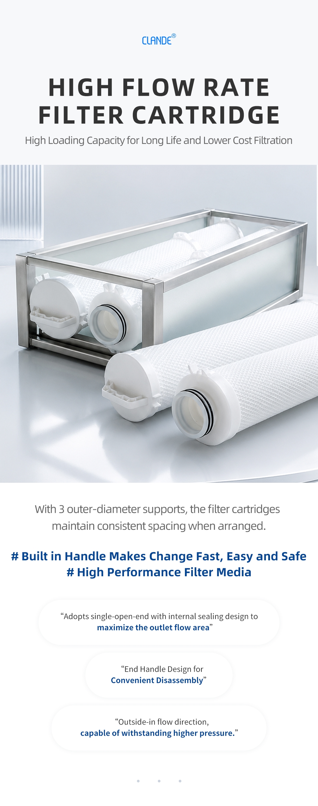 1.Pentair Replacement Large Flow Filter Element Details Page