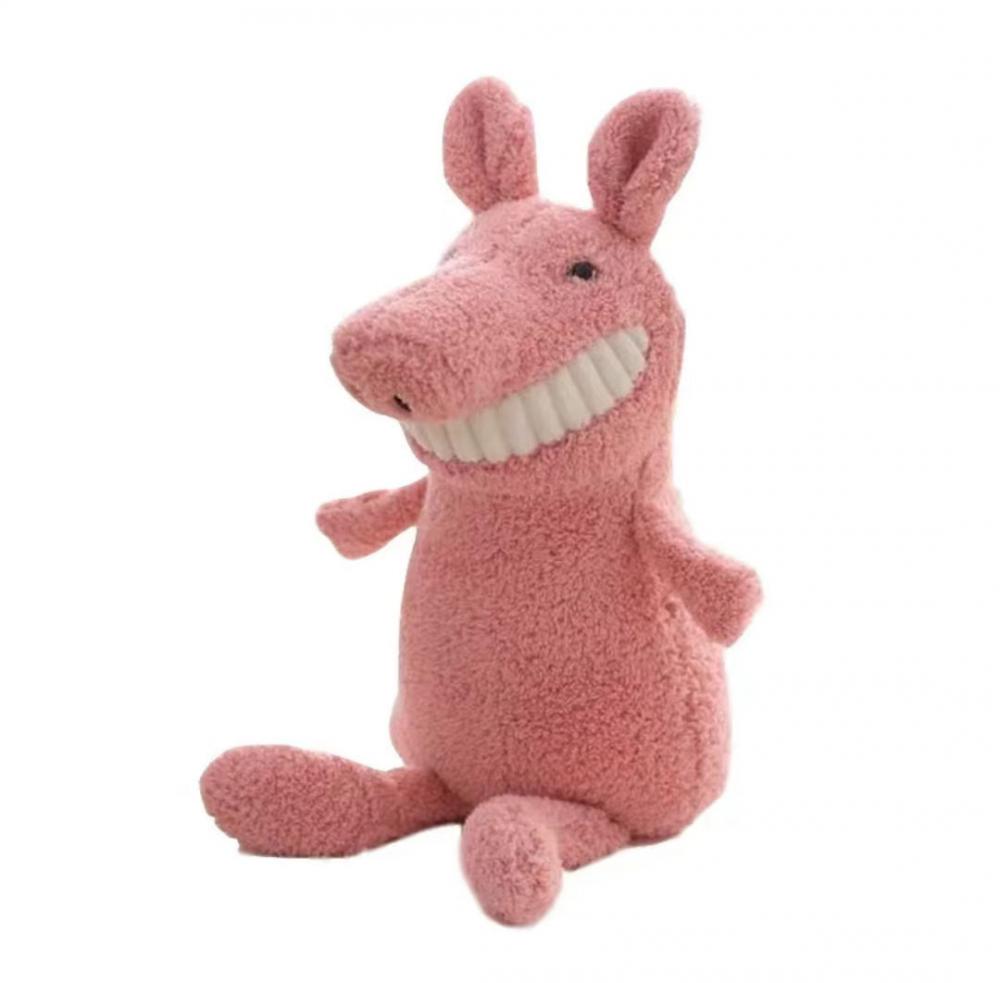 Funny pink piggy stuffed animal