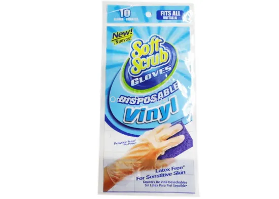 Transparent Flexible Packaging Bag With Three Side Seal For Packing Gloves