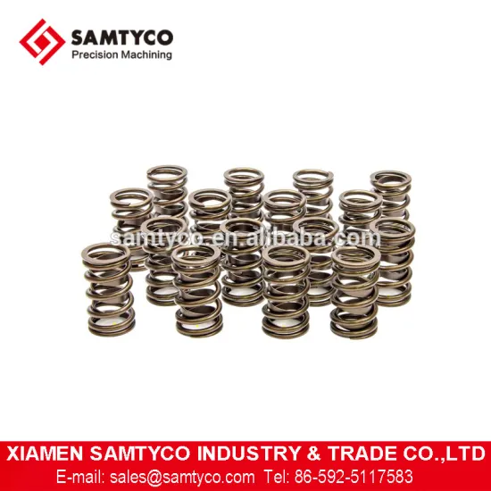 Customized CNC Machined Stainless Steel Aluminum Valve Springs With High Quality