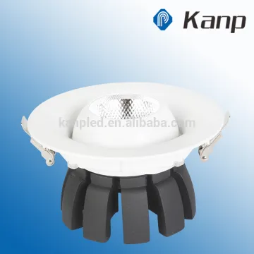 30W New Design Middle Adjustable Led Ceiling White Round COB Downlights