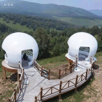 Customizable Garden Rest Stop with Lightweight Fiberglass Frame