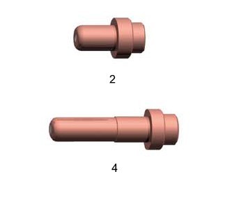 Cebora P50 Plasma memotong elektrod 1521/1518