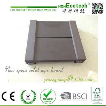 High strong lumber composite wood plank WPC anti-corrosion decking