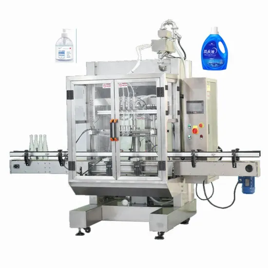 Strong Strength Stainless Steel Bottle Liquid Filling Machine for Drinking Industry