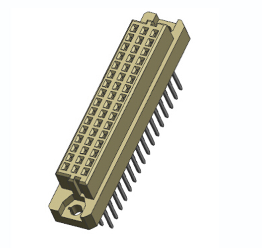 Triple Row 48 Position DIN 41612 Connectors Type C Receptacle