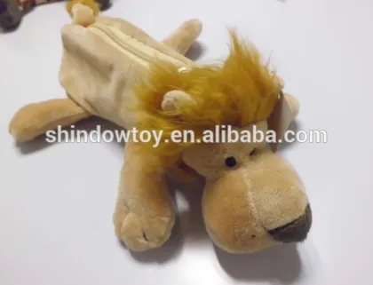 Plush pencil bag plush pen bag plush animal pen bag plush nici animal pen bag