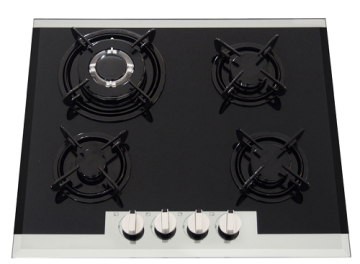 Black Glass Gas Hobs 4 Burner in Malayzia