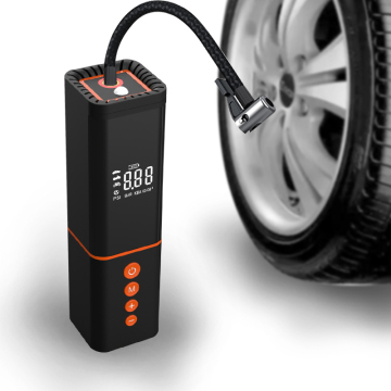 Portable Digital Air Pump: Mini, Cordless, Rechargeable Air Compressor for Car, Bicycle, and Vehicle Inflation
