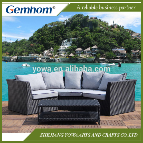 Most Popular Black Resin Wicker Patio Furniture Sale, High Quality Most