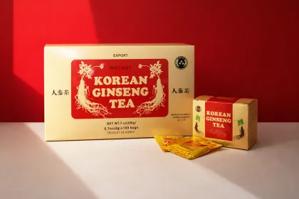 Ginseng root drink ginseng tea