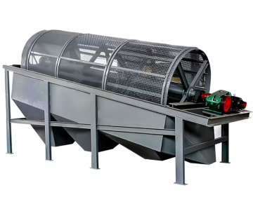 Madencilik için hidrolik mobil trommel ekranı