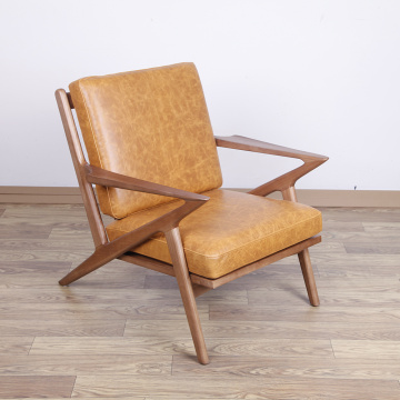 Кресло для отдыха Selig из восковой кожи
