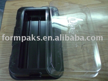 anti-static tray and lid