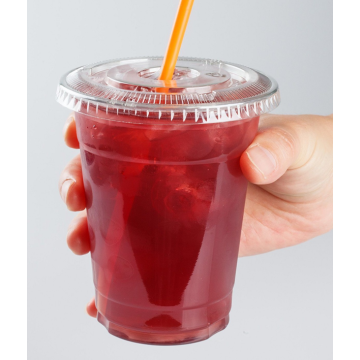 Cold drinking plastic PP cups with lids