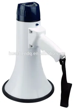 ABS plastic megaphone loud speakers with power 20 watts