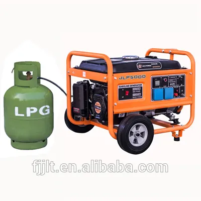 LPG generator 3kW with BIG fuel tank liquid petrol gas set JLP5000
